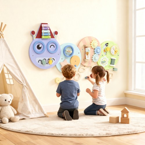 Caterpillar busy board - with, 7