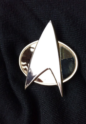 Star trek communicator pin - star,