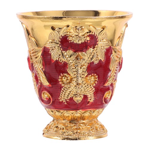 Medieval decor goblet gold - ,