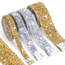 1 Yard Self-Adhesive Crystal