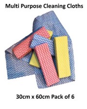 6 Large All Purpose Cleaning