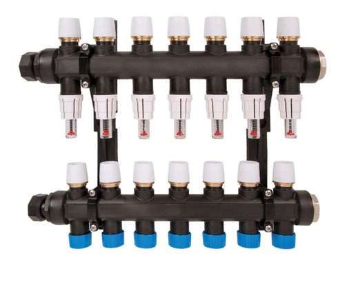 Polypipe port underfloor - 7-port,
