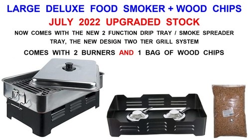 2024 deluxe food smoker wood - 2024, smoker+wood