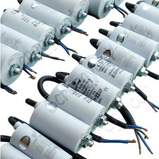 Universal Capacitors All Sizes For Most Appliances Start Run Pre-Wired Cable