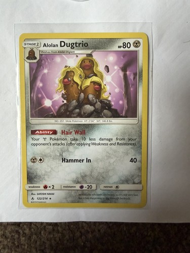 Pokemon alolan dugtrio - alolan,