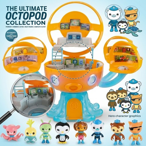 Octonauts octopod toy playset - octopod,