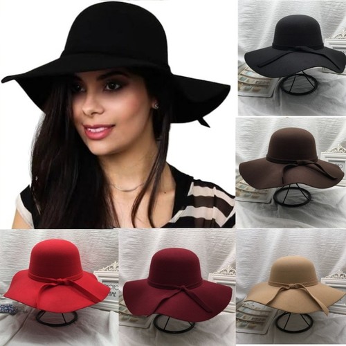 Women vintage wide brim floppy - women,