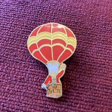 Vintage Rupert Bear In Hot Air