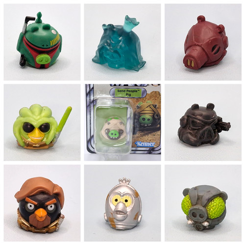Angry birds star - angry, figures