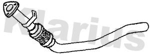 Exhaust pipe front - exhaust, fits