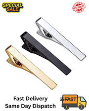 3 Pack Tie Clips for Men Long