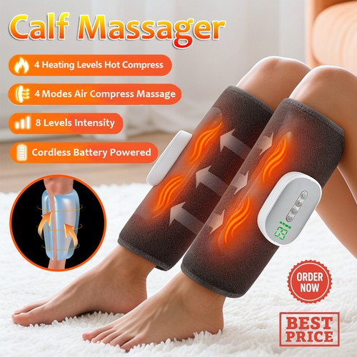 Leg massager heated air - leg,