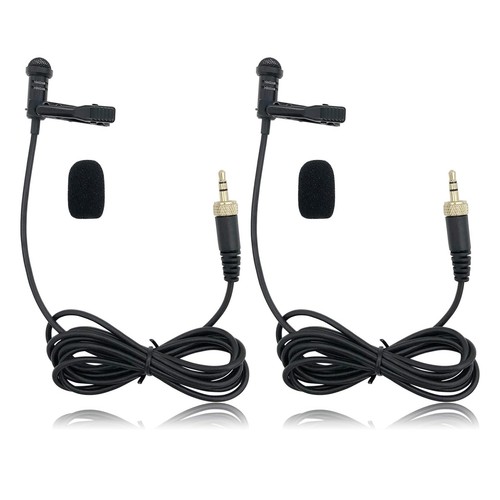 Lapel lavalier microphone - 2x,