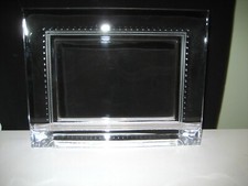 BEAUTIFUL CRYSTAL 'VERA WANG' WEDGWOOD PHOTO FRAME. GREAT CONDITION