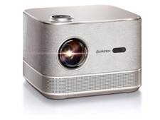 All-ln-One Projector 4K, AURZEN Boom 3 Smart Projector With Netflix & 3D Dolby