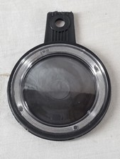 Pair Vintage Style Round Black