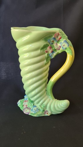 Clarice cliff cornucopia jug - cliff, "jug