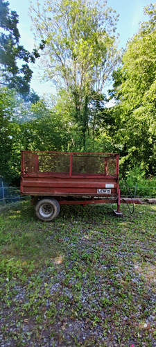 Lewis tipping trailer ton - lewis, 2