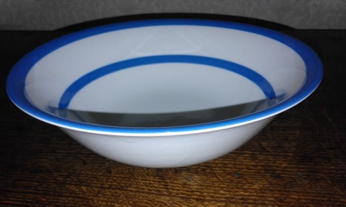 Unusual green cornishware - unusual, t.g