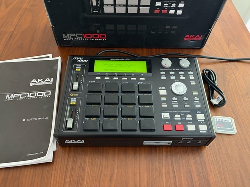 Akai mpc 1000 black excellent - akai,