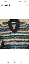 Brora Fair Isle Cardigan 100%