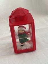 Vintage Snow Globe Lantern Shape 1960's/70