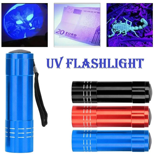 Black light torch ultra - light, torch,