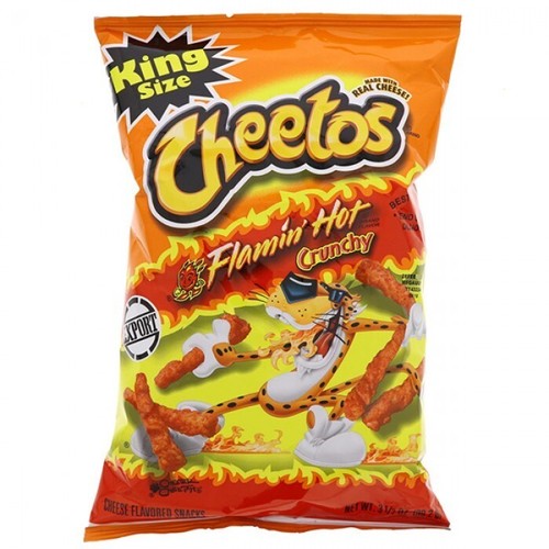 Cheetos flamin hot crunchy - cheetos,
