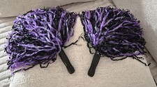 Pair Of Purple & Black Plastic