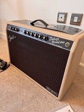 Fender Tone Master Deluxe Reverb - Blonde with Footswitch, Original Box & Cover
