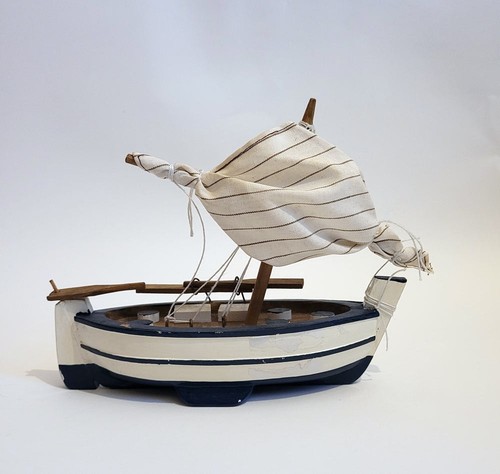 Vintage wooden 18cm fishing - wooden,