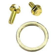  exhaust gasket kit inc 2 x