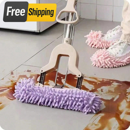 Reusable microfibre mop - reusable,