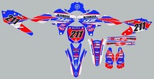 Red White Blue YAMAHA GRAPHICS  YZ 250F YZ250F 2014 2015 2016 2017 2018