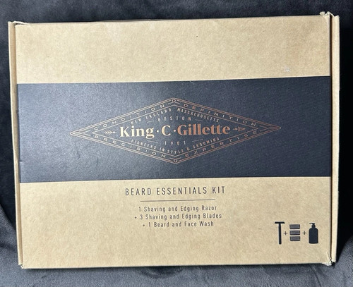 King gillette beard - king,