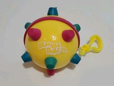 Bumble Ball Jr. Yellow Vibrating Ball Keychain Working Vintage