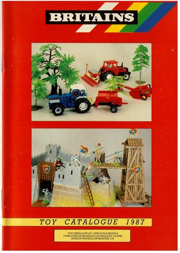 Britains catalogue 1987 mint - britains,