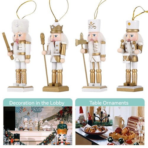 4pcs 12cm mini nutcracker - 12cm,