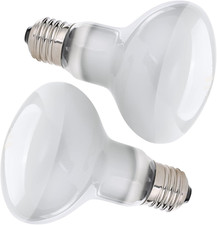 Basking Spot Lamp, 2 Pack 50W