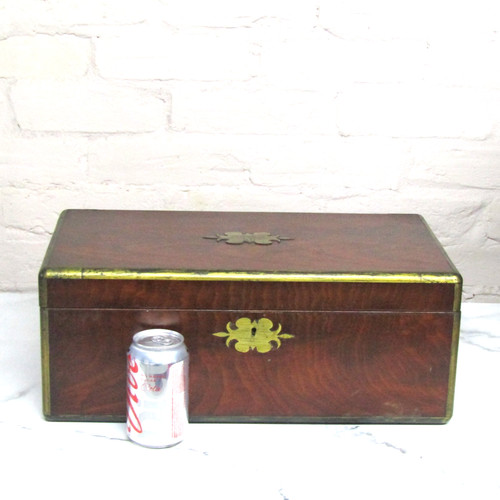 Victorian mahogany writing - victorian,