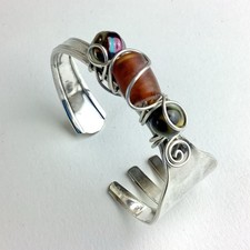 Artisan Cuff Fork Bracelet