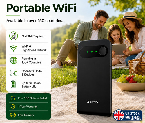 Ecovox portable wifi hotspot - ecovox,
