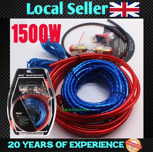 1500w car audio gauge cable - gauge,