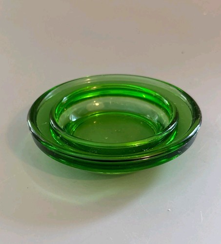 Vintage green glass - glass, furniture