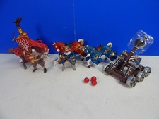 PAPO bundle MEDIEVAL KNIGHT HORSE ACTION FIGURE LOT SET castle king CATAPULT