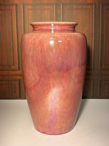 1912 ruskin pottery pink - 1912,