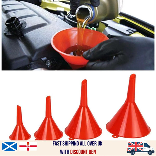 4piece plastic funnel set - 4piece, –