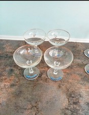 Babycham Glass 1950's White