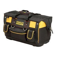 Stanley FATMAX 50cm 20" Open Mouth Rigid Tool Storage Bag Holdall Case, 171180