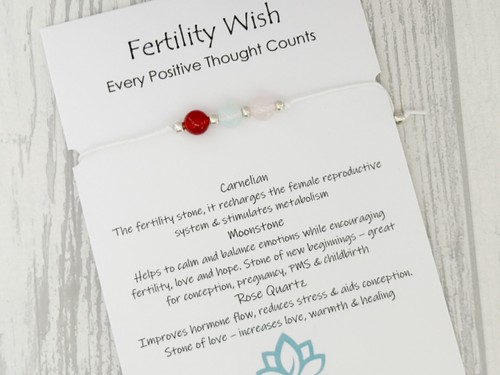 Fertility wish bracelet - fertility,
